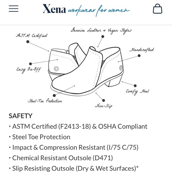 Xena Workwear Gravity Steel Toe Safety Boot - Picture 12 of 16